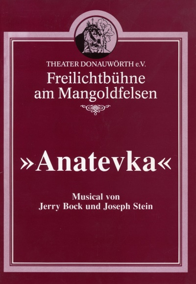 Anatevkaprogrammheft 1991