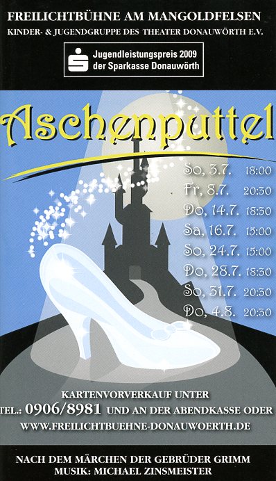 Aschenputtel Plakat