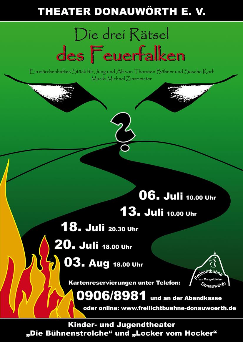 Feuerfalke Plakat