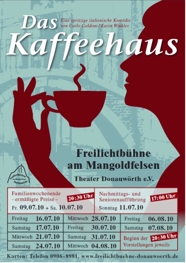 Kaffeehaus Plakat