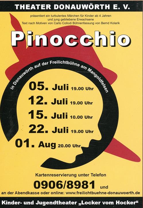 Plakat Pinocchio